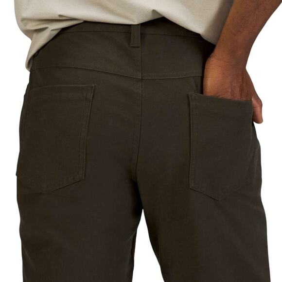 Lululemon ABC Slim-Fit Pant Utilitech Dark Olive Men's Size 32 x 31 EUC - Picture 4 of 12